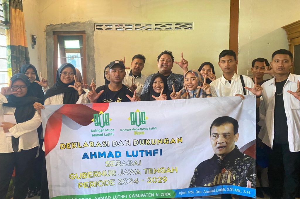 PEMUDA DI BLORA DUKUNG AHMAD LUTHFI JADI GUBERNUR&nbsp;JATENG