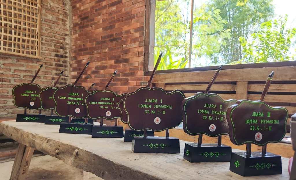 MERIAHKAN HARI ANAK NASIONAL, TAMAN BACA DAN BUDAYA CETHIK GENI GELAR LOMBA MENGGAMBAR DAN&nbsp;MEWARNAI