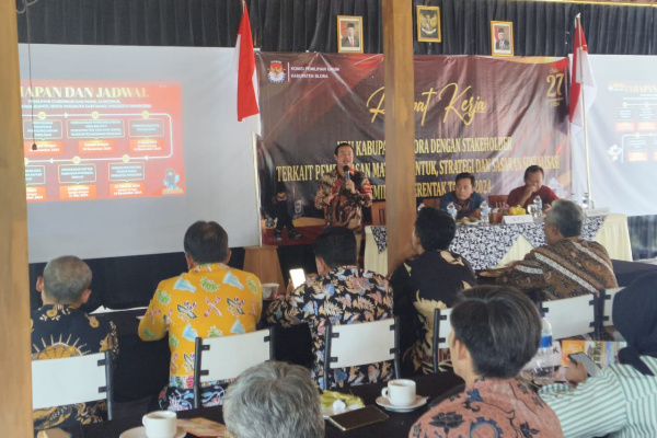 GANDENG STAKEHOLDER, KPU TARGETKAN PARTISIPASI&nbsp;MENINGKAT