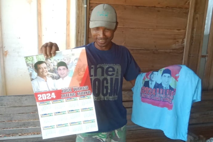 RELAWAN AHMAD LUTHFI GENCAR KANVASING DI BLORA