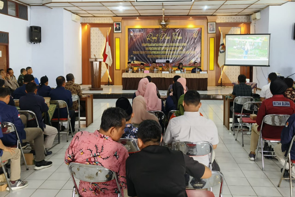 KPU BLORA TETAPKAN DAFTAR PEMILIH SEMENTARA SEBANYAK&nbsp;702.257